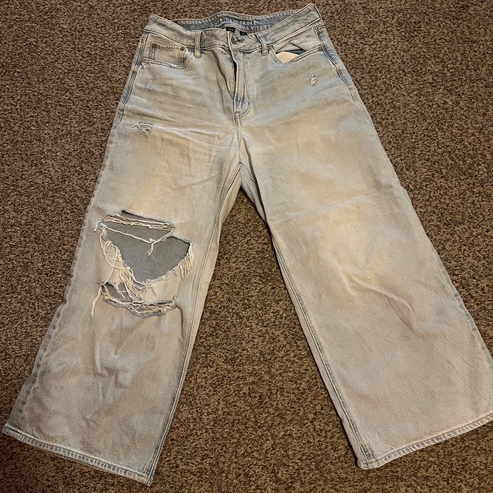 AE Wide Leg Jeans sz 8